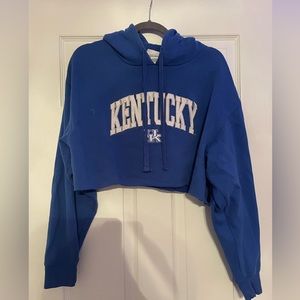 cropped uk hoodie
